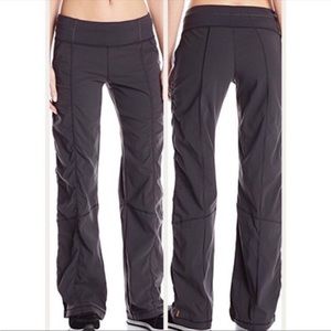 Lucy Get Going Pants in Heathered Black, Size Medium